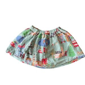 Mini Boden London Printed Skirt